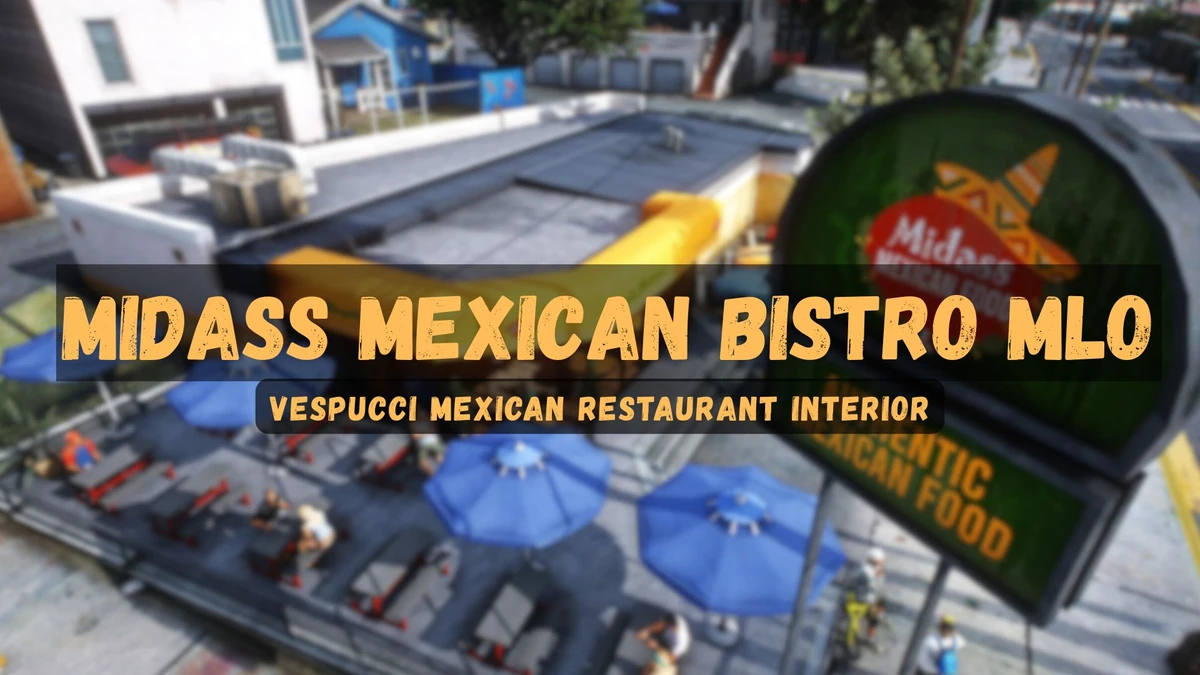 Midass Mexican Bistro MLO FiveM – Restaurant with Terrace
